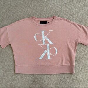 Calvin Klein Pink Crew Neck Sweater NWOT